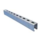 NVENT CADDY - Profilo strutturale tipo D, asolato, PG, 3 metri x 62mm x 41mm.