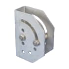 NVENT CADDY - Staffa regolabile per mensola per profilo Strut tipo A, EG - Swivel post base bracket Strut type A, EG.