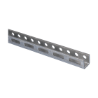 NVENT CADDY - Profilo a U tipo UC, forato, acciaio zincato a freddo, 30 mm x 30 mm x 2 mm, U-CHAN TYPE UC, perforated, ST, PG, 2M x 30 x 3.