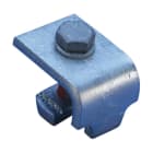 NVENT CADDY - Clip trave profilo strut in acciaio ZC per putrella 16 mm max con foro 13 mm e vite, STRUT BEAM CLIP in acciaio HD per putrella fino a 16mm con foro da 13mm.