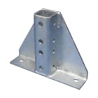 NVENT CADDY - Base lunga per colonna per profilo Strut tipo A con rinforzo, 250 mm x 190 mm, High Post Base for Strut Type A Gus, 250x.