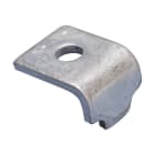 NVENT CADDY - Clip per profilo strutturale, in acciaio inossidabile S316, con flangia massima di 16 mm e foro di 13 mm.