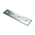NVENT CADDY - Staffa piatta a quattro fori in acciaio inossidabile S316, lunghezza 168 mm.