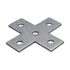 NVENT CADDY - Staffa piatta a croce a cinque fori HD 138mm x 138mm FIVE H FLAT CROSS BRACK 138MM X 138MM.