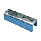 NVENT CADDY - Staffa di giunzione esterna a quattro fori, zincata a freddo, profilo strut A FOUR H EXTERNAL COUPLER,HD,A STRUT.