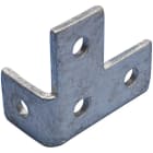 NVENT CADDY - Staffa angolare offset 4 fori, destra, 90 x 95 x 50 mm, 1-2 H OFFS.CORN.ANGLEBRACK,3W,LEF.