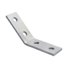 NVENT CADDY - Staffa angolare 2-2 con fori, dimensioni 87mm x 87mm, ideale per angoli aperti.