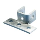 NVENT CADDY - Connettore angolare doppio sei fori, 3 vie, 138 mm x 40 mm SIX H DOUBLE CORNER CONN, 3-WAY, 138MM X 4.