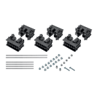 NVENT ERIFLEX - Flexbus Kit supporti di costa trifase 87,5 mm x 119 mm 220, 360, 545 e 640mm2, 3 PO.