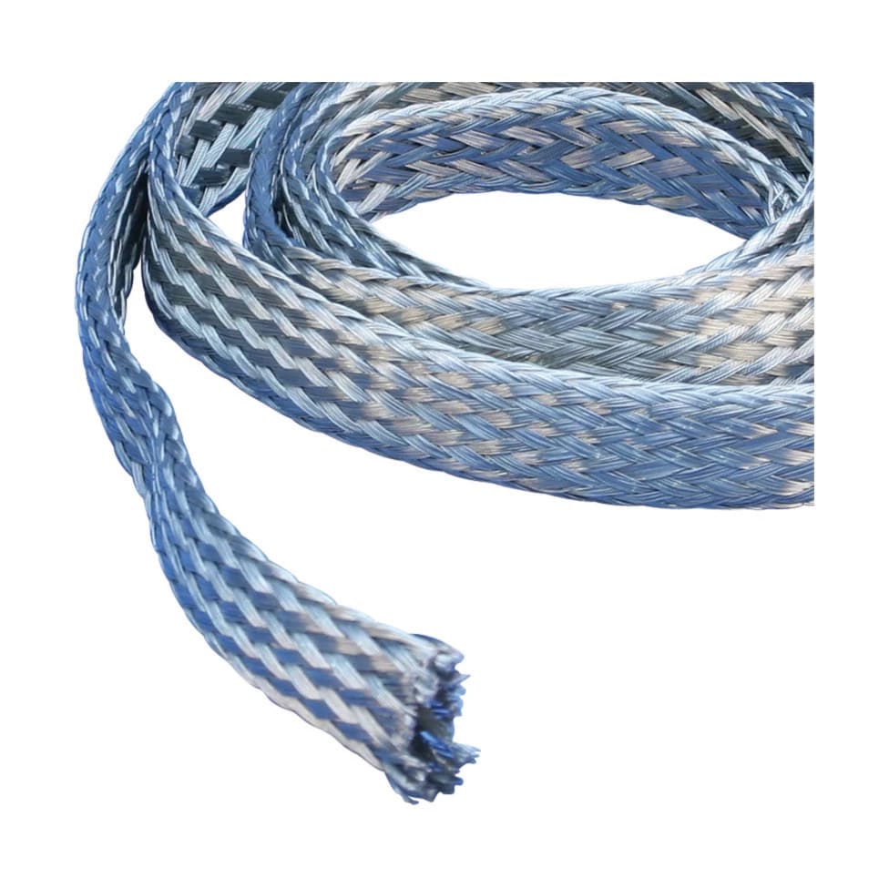 NVENT ERIFLEX - Treccia tubolare in bobina rame stagnato TTCE 43 A 5,7 mm² 50 m L.50M 15-D10.