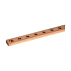 NVENT ERIFLEX - Barra filettata con foro di fissaggio TCB 30x10x2000mm.