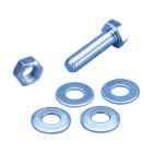 NVENT ERIFLEX - Kit di contatto M12 x 80 in metallo, 8.8 Classe di qualità, lunghezza filettatura 80 mm.