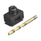 NVENT ERIFLEX - Utensile di crimpatura e foratura BD, guida per crimpatura e foratura di cavi piatti da 16mm² con punta di perforazione da 6,5mm.