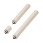 NVENT ERIFLEX - Distanziatore spaziatore in materiale plastico, filettatura M6, lunghezza 70mm.