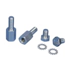 NVENT ERIFLEX - Kit di irrigidimento del profilo in ABS per supporto barra regolabile e/o fis.