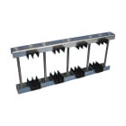 NVENT ERIFLEX - Supporto universale barra con circuito neutro, alta corrente, 1-2 barre per fase, 160 mm larghezza barra collettrice PORTASBARRE UNIVERSALE UBS 2/10 TN 160.