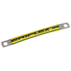 NVENT ERIFLEX - Treccia di messa a terra giallo-verde, isolata, 40A, 6mm2, lunghezza 100mm, codice MBJYG 6-100.