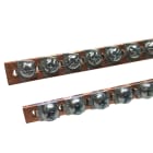 NVENT ERIFLEX - Barra di messa a terra e neutro in rame nudo, 133 connessioni, 30 mm² PE EBC133-10X3X2000.