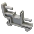NVENT ERIFLEX - Supporto per barra per barre messa a terra e neutro EB-130, clip per guida DIN SUPP DUE MORS TERRA NEUTRO 130 USC.