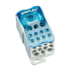 NVENT ERIFLEX - distributore potenza unipolare 250A IEC cavo in linea carico 11 cavi rame ripartitore unipolare UD 250A