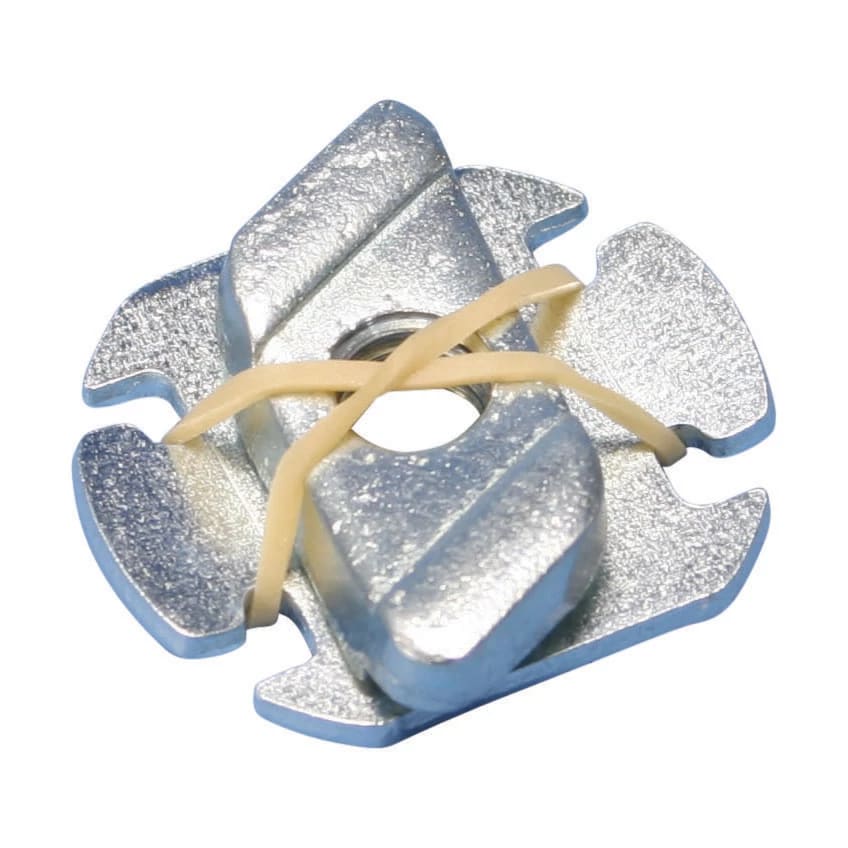 NVENT CADDY - C-FIX rondella/dado e barra M8 per fissaggio efficace.