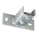 NVENT CADDY - Staffa parete orizzontale esterna, accessori inclusi, zincata a freddo, profilo E4, profondità struttura A, C. APY EXT HOR.WALL BR,ST,EG,E4 CHAN,A,C ST.