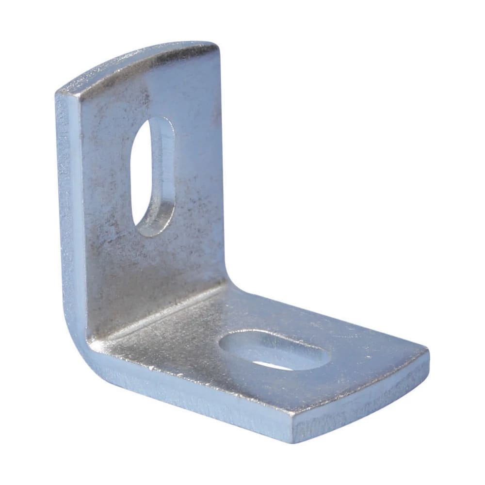 NVENT CADDY - Staffa angolare asolata profilo C 2 fori, E2, E2L, E3, E4 C-CHANNEL 1-1 SLOT AN BRACK.