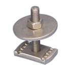 NVENT CADDY - Vite testa ad ancora profonda per strutture in acciaio zincato a freddo, barra filettata M10 da 60 mm.