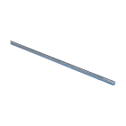 NVENT CADDY - Barra filettata in acciaio EG M6, lunghezza 3.000 mm.