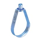 NVENT CADDY - Collare a pera per applicazioni stand, tubo da 1 1/2 pollici, DN40, 48.3 mm, barra filettata M10, 115 Standard Duty Loop Handle, 1 1/2 pollici, 40, 48.3, M1.