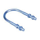 NVENT CADDY - Bullone a U, Acciaio, EG, 42 mm OD, 1 1/4" tubo, 32 DN, M8 Barra, ST, 42, 1 1/4 PIPE, 32 DN, M8 ROD.
