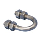 NVENT CADDY - Bullone a U, S316, 114 mm OD, 4" tubo, 100 DN, M8 Barra U-BOLT,S316,114,4 PIPE,100 DN,M8 ROD.