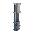 NVENT ERICO - Staffa di giunzione palo in alluminio, dimensioni 475 mm x 137 mm x 113 mm, adatta per MAST COUPLER.