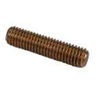 NVENT ERICO - Staffa giunzione filettata picchetto terra rame solido, M10 Thread, coupler sol cop gr rod, sezioni intl.