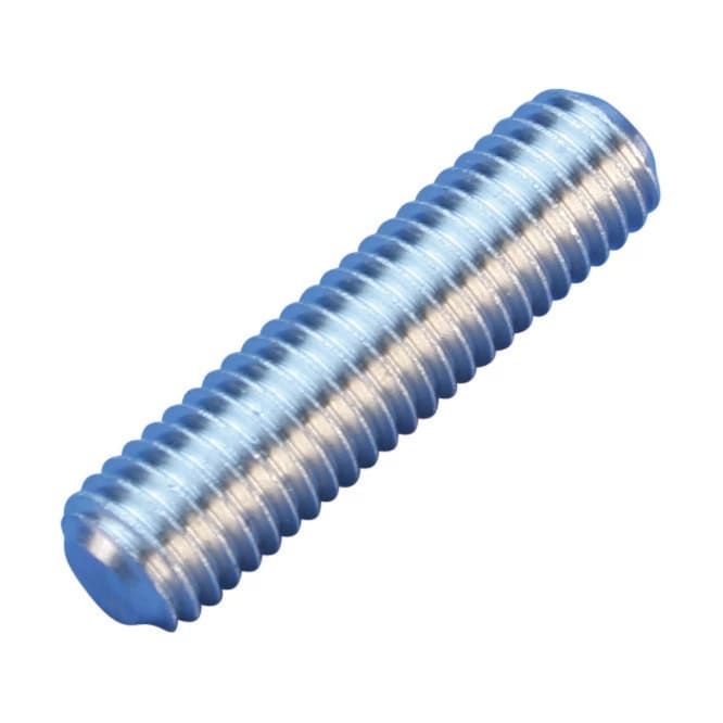 NVENT ERICO - Staffa di giunzione filettata per picchetto di terra in acciaio inossidabile, filettatura interna a sezioni, M10 Thread. Coupler in acciaio inossidabile per asta filettata, sezione interna M10.