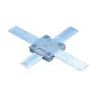 NVENT ERICO - Morsetto a nastro quadrato in alluminio, dimensioni 25 x 3 mm, con nastro da 54 mm x 13 mm x 54 mm.