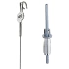NVENT CADDY - SLS Decking Hook con gancio per lamiere grecate, cavo da 2 mm e lunghezza di 3 m.