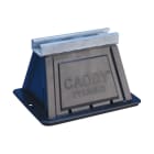 NVENT CADDY - Supporto fisso per profilo piramide ST sul tetto, dimensioni 152mm x 122mm.