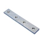 NVENT CADDY - Staffa di giunzione interna per profilati, con foro M12, dimensioni 203mm x 35mm x 10mm. Connettore interno per canale, foro M12, dimensioni 203mm x 35mm x 10mm.