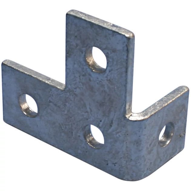 NVENT CADDY - Staffa angolare offset 4 fori sinistra 90x95x50 mm 1-2 H OFFS.CORN.ANGLEBRACK 3W 90x50 RIGH.