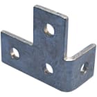 NVENT CADDY - Staffa angolare offset 4 fori sinistra 90x95x50 mm 1-2 H OFFS.CORN.ANGLEBRACK 3W 90x50 RIGH.