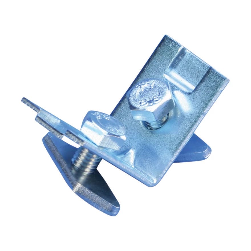 NVENT ERIFLEX - Staffa angolare in acciaio SB 40x40 mm, squadretta angolare resistente e versatile per varie applicazioni.