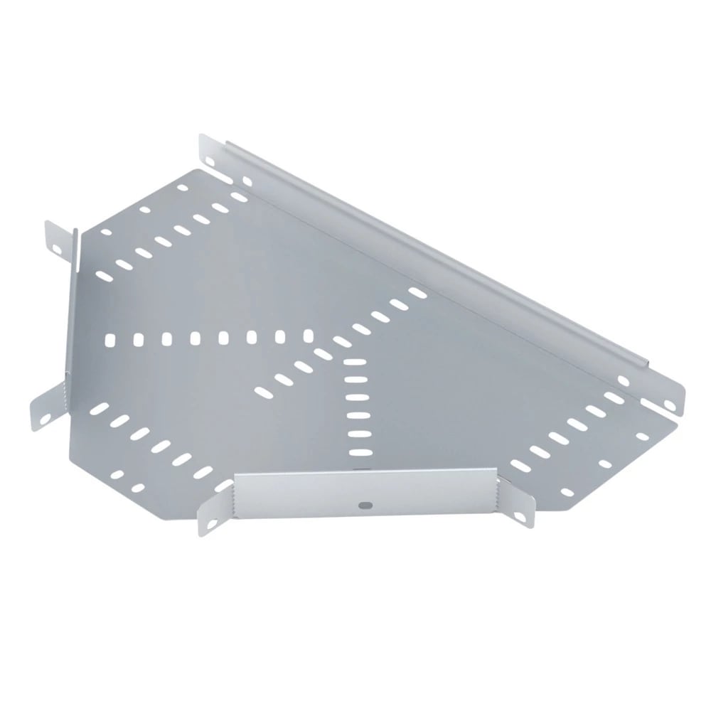 NVENT CADDY - Incorocio Uniklip a T piano 75mm, PERF Cable Tray Equal Tee 50x75mm.