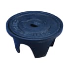 NVENT ERICO - Scatola di ispezione in ghisa, 90 mm x 190 mm di diametro, INSP HOUSING, CAST IRON, 90M x 190M D.