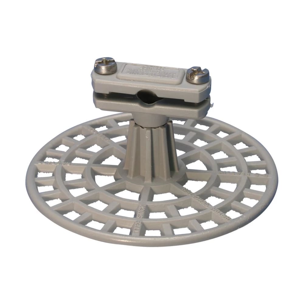 NVENT ERICO - Morsetto universale per conduttori con base adesiva, lunghezza 65mm.