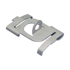 NVENT CADDY - Clip a torsione con foro liscio 90° 6,4 mm, putrella 1.5 mm Max, griglia a T 24 mm 4G16H SPR ST, ARM, GRAY, 6.4mm H, 1.5mm, 24mm.
