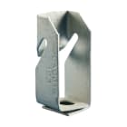 NVENT CADDY - 123 clip per putrella metallica serie Z, 6.8mm foro, 1.5-2.5mm flangia, serie Z pur clip, 6.8mm H, 1.5-2.5mm.