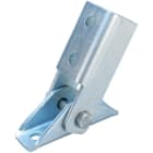 NVENT CADDY - Staffa inclinabile per profilo strutturale a 4 fori regolabile in altezza e angolazione.