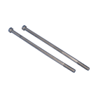 NVENT ERIFLEX - Kit per alta intensità di corrente per supporto barra regolabile in ABS, viteria di serraggio per barre da 200 mm.