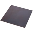 NVENT ERICO - Piastra di messa a terra in rame, 600 mm x 600 mm, senza pigtail, spessore 3 mm, codice: COPPER GROUND PL, 600MX600M, NO PIGTAIL, 3M.